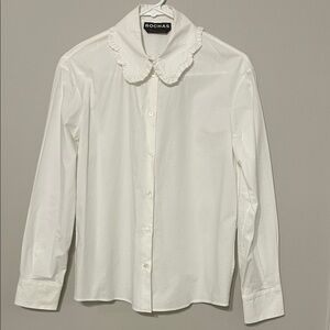 Simone Rocha White Button Down Shirt